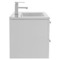 Wall Mounted Bathroom Vanity, Modern, 24